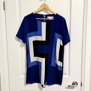 Michael Kors graphic shift dress